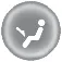 Kia Seltos floor level airflow mode icon