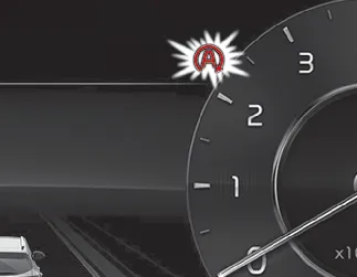 Kia Seltos ISG malfunction warning display