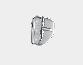 Kia Seltos front fog lamp LED type replacement and inspection